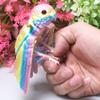3D Printed Parrot Model,Flexible Realistic Articulated Animal Fidget Toys,Mystery Figurines Gifts for Easter,Executive Desk Funny Dcor and Festival Collectible,Easter Basket Stuffers (CH) view 2