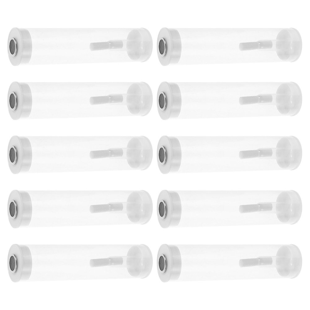 Homoyoyo 10 Sets Insect Gathering Tubes with Breathable Design 30mm X 120mm Bug Viewer for Outdoor Exploration and Butterfly Firefly Observation Nature Exploration