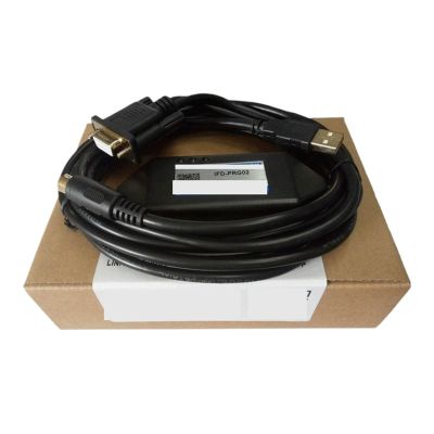 Aoleaby Data Cable for Communication Download UC-PRG020-12A Suitable for PLC Programming Cable Screen