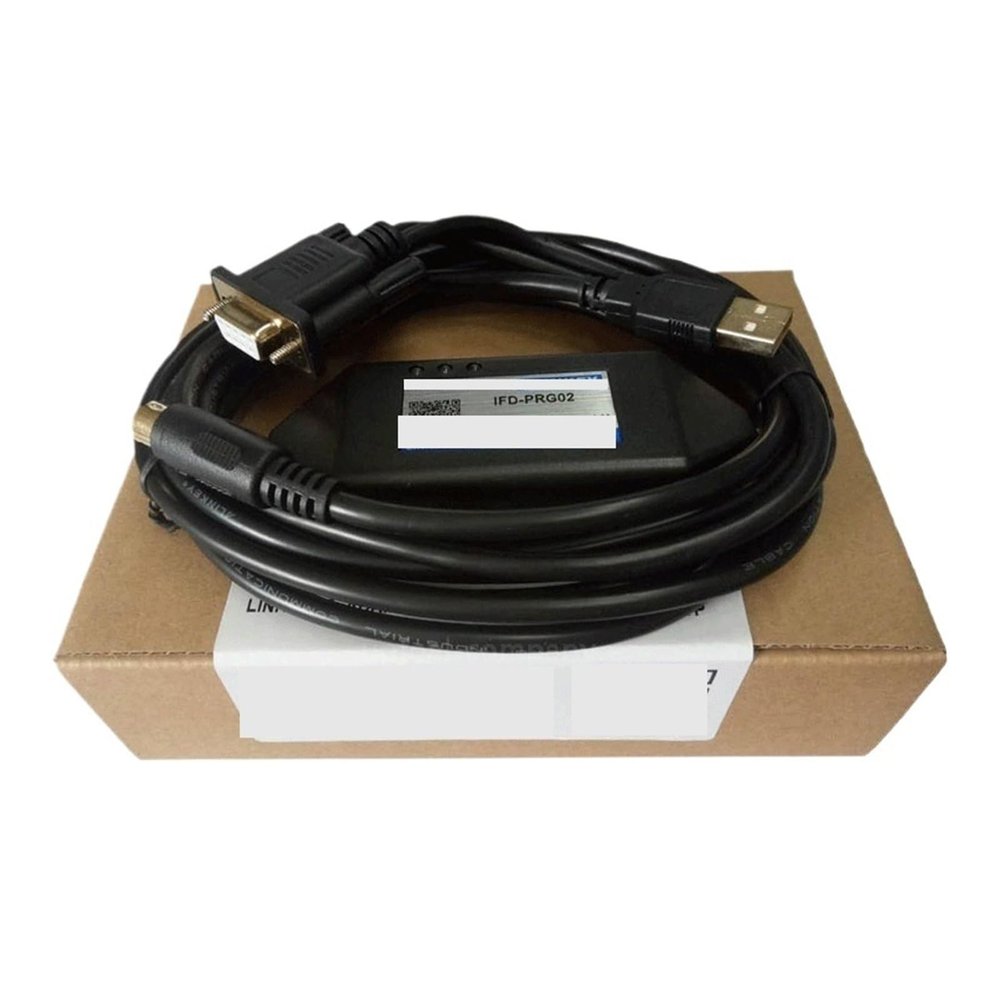 Aoleaby Data Cable for Communication Download UC-PRG020-12A Suitable for PLC Programming Cable Screen