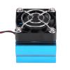 HUIOP RC Heat Sink with Cooling Fan, Powerful Cooling System for 540/550 / 3650 Motor, Ideal for Preventing Overheating in RC Car Racing Enthusiasts (Blue) view 2
