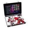 30000 Folding Portable Metal Box 3D Arcade Video Game Console, Folding Notebook 19 inch Screen Retro Electronic Game Console, with Search/Hide/Pause Functions view 1