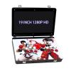 30000 Folding Portable Metal Box 3D Arcade Video Game Console, Folding Notebook 19 inch Screen Retro Electronic Game Console, with Search/Hide/Pause Functions view 2