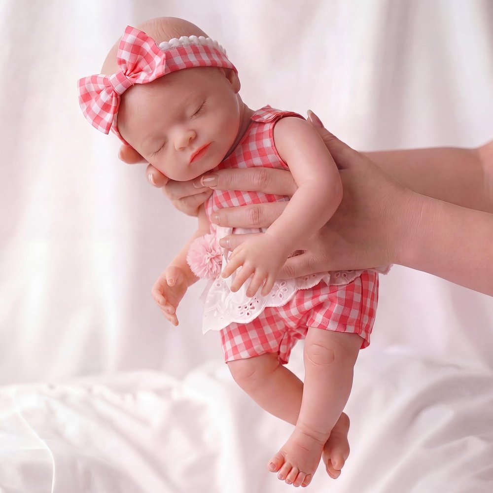 BABESIDE 16 inch Silicone Baby Dolls, Reborn Baby Dolls Silicone Full Body