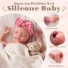BABESIDE 16 inch Silicone Baby Dolls, Reborn Baby Dolls Silicone Full Body view 2