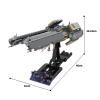 1035 Pcs Supeerr Destroyerr Building Blocks, Creative Helldiverss 2 Spaceship Building Model, Construct & Display Spaceship Toy Set, view 2