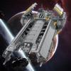 1035 Pcs Supeerr Destroyerr Building Blocks, Creative Helldiverss 2 Spaceship Building Model, Construct & Display Spaceship Toy Set, view 4