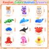 60 Pack Shark Erasers for Kids,3D Take Apart Animal Eraser Desk Pets for Boys Girls Classroom Prizes,Game Reward,Easter Egg Fillers,Back to School Supplies,Goodie Bag Stuffers,Party Favors view 2