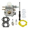 Top!-Carburetor For Troy-Bilt TB21EC TB22EC TB32EC TB42BC TB80EC 1 WT-973 Carb view 1