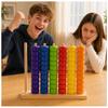 Toywoo Wooden Giant Color Matching & Stacking Game - Fast-Paced Family Challenge Board Game for Kids & Adults, Screen-Free Brain Teaser Puzzle for Game Night & Educational Play view 1
