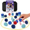 Magnet Chess Game, Magnet Game with String & Silicone Stones, Magnetic Chess Gifts for Teen Boys Girls, Magnetic Stones for Family Games Night, Stocking Stuffers with Travel Games for Kids & Adults view 1