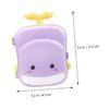 Beavorty Beach Sand Set with Shovel and Portable Pull Rod Case, Bath and Outdoor Play Sandcastle Building for Boys, Purple view 2