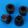 4pcs RC Car Wheel Hex Hubs Wheel Adapter Black Fit for SCX10 1/10 RC Crawler 1.9inch 2.2inch Wheel (20mm) view 4