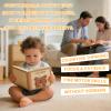 UIDMEN Personalized Montessori Felt Busy Book, Toddlers Quiet Book with Name, Preschool Early Learning Educational Book for Kids Age 2 3 4 5 6 Years, Kids Gifts for Birthday, Christmas, Thanksgiving view 3