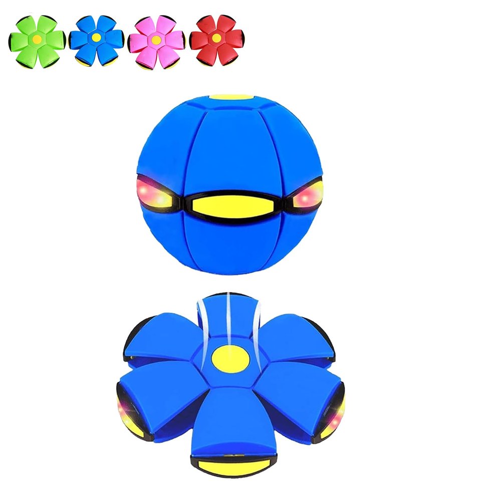 Qcvkou Step on Ball, Step on Pop up Ball, Balls You Step on and They Pop Up, Automatic Rebound, Time Delay Transformation Flying Toy