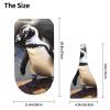 African Penguin Swaddle Blanket with Nursery Hats for Baby Girl Boy, Adjustable Breathable Newborn Receiving Blanket Swaddle Wrap with Beanies Soft Cotton Baby Sleep Sacks 0-6 Months view 4
