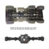 1/16 Gear Differential Axle Metal Drive Shaft Fit for FY004 Q64 Q60 WPL B36 MN77 6-Wheel RC Car (Middle Bridge) view 2