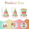 3PCS 3D Printed Impossible Design Cone Spiral Fidget Toy Geometric Sculpture Stress Relief Desk Ornament Novelty Conversation Piece(Candy Color-2) view 2