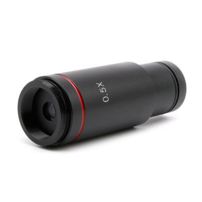 0.5X C Mount Microscope Adapter 23.2mm Electronic Eyepiece Reduction Lens 0.5X Lens for C Mount Adapter