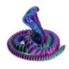 1pcs 3D Printed Articulated Dragon Snake Fidget Toy Crystal Design Stress Relief Desk Toy Home Decor Unique Executive Gift Idea(Dazzling,30cm) view 1