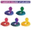 1pcs 3D Printed Articulated Dragon Snake Fidget Toy Crystal Design Stress Relief Desk Toy Home Decor Unique Executive Gift Idea(Dazzling,30cm) view 2