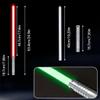 CHINEYDY Dueling Lightsaber 2 Pack,Metal Hilt Force FX Light Saber,20 RGB Colors Rechargeable Smooth Swing Light Sword,2-in-1 Double-Bladed for Adults Kids Cosplay Galaxy War view 2