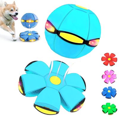 cooluder Step on Ball, Step on Pop up Ball, Balls You Step on and They Pop up, Magic Bouncing Ball with 6 Light, Dual Form Freely Switchable Bouncy Ball for Indoor & Outdoor (Light Blue)