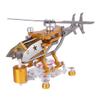 Stirling Engine Model Kit, Transport Helicopter Horizontal Single Cylinder Vacuum Stirling Model Toy(Ty1) view 3