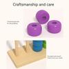 Ryfolim 2026 Color Matching Stacking Puzzle Game - Fast Pattern Challenge Ring Stack Puzzle for 2 Players - Competitive Tabletop Brain Teaser for Family Game Night (2 Pack) view 2