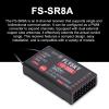 Hylukono Flysky FS-SR8A 8CH Receiver with Dual Antenna, 2.4GHz ANT Remote Control Receiver Protocol for FS-ST8 RC Transmitter Remote Control Airplanes, Helicopters, Cars, Boats, and Robotics view 2
