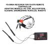 Hylukono Flysky FS-SR8A 8CH Receiver with Dual Antenna, 2.4GHz ANT Remote Control Receiver Protocol for FS-ST8 RC Transmitter Remote Control Airplanes, Helicopters, Cars, Boats, and Robotics view 3