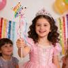 FOMIYES 10Pcs Star Shape Children Fairy Wands Unpainted DIY Fairy Sticks for Kids Princess Party Favors Dress-up Accessories view 3