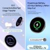 Anime Digital Badge, Magnetic Touch Screen Video Badge, Magnetic Dynamic HD Touch Screen Badges Button, Rechargeable Funny Electronic Badges, for Workplace Convention Fan Meeting view 3