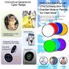 Anime Digital Badge, Magnetic Touch Screen Video Badge, Magnetic Dynamic HD Touch Screen Badges Button, Rechargeable Funny Electronic Badges, for Workplace Convention Fan Meeting view 4