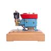 Retrol Engine Model Kit that Runs, 1/8 2.6c Mini Single-Cylinder Four-Stroke Engine Model Aluminum Version, Physics and Science Engine Model Kits for Adults(Red and Blue) view 3