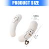Plush Toilet Seat Cover Slip-Proof Backing, Warm Winter Cushion with Fit & Easy Installation for Home Bathroom Bathroom Seat Cover view 3