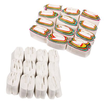 BESPORTBLE Magic Mouth Coils Paper and Colorful Vomit Paper Set for Performers, Portable Stage Tricks Prop with White and Colored Mouth Coils, Funny Magic Accessories for Performance