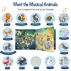 LITTLE MAESTRO Carnival of Animals by Saint-Sans The Complete Musical Suite, Musical Books for Toddlers, 28-Button Music Book, Musical Toys for Toddlers 1-3 view 3