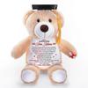 A Little Hug from Heaven - Personalized Graduation Teddy Bear, Customized Class of 2026 Memorial Animal Stuffed, Daughter Teddy Bear from Loss Mom Dad, Senior Remembrance Gift, Graduation Gift view 2