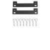 Carbon Fiber Body Posts Magnet Fixed Mount Bracket with Clips for 1/10 RC Car Tamiya TT02 XV01 TT01 Upgrade Parts Accessory view 2
