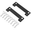 Carbon Fiber Body Posts Magnet Fixed Mount Bracket with Clips for 1/10 RC Car Tamiya TT02 XV01 TT01 Upgrade Parts Accessory view 4