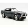 1968 Firebird Street Fighter Silver Bird Gun Metal Gray Metallic Limited Edition to 400 Pieces Worldwide 1/18 Diecast Model Car by Acme A1805222 view 1