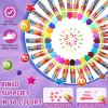 Crtiin 150 Pack Bingo Daubers Dot Markers, 30 Colors Bulk Kids Art view 3