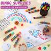 Crtiin 150 Pack Bingo Daubers Dot Markers, 30 Colors Bulk Kids Art view 4