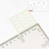 72pcs Laser-Cutting Fiberglass Hinges 17 * 10mm for RC Fix-Wing Airplane view 3