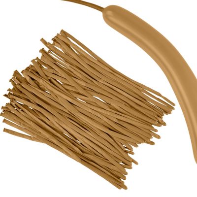 100Pcs Animals Twisting Balloons 260 Balloon Long Balloon Long Latex Balloons Garland for Birthday Wedding Party Decorations Supplies (Vintage Cocoa Brown)