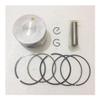Piston kit 56mm Fit for Hna GX100 Engine Motor Rammer Tamper Piston with Ring pin Clip Replacement view 1