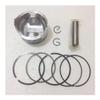 Piston kit 56mm Fit for Hna GX100 Engine Motor Rammer Tamper Piston with Ring pin Clip Replacement view 2