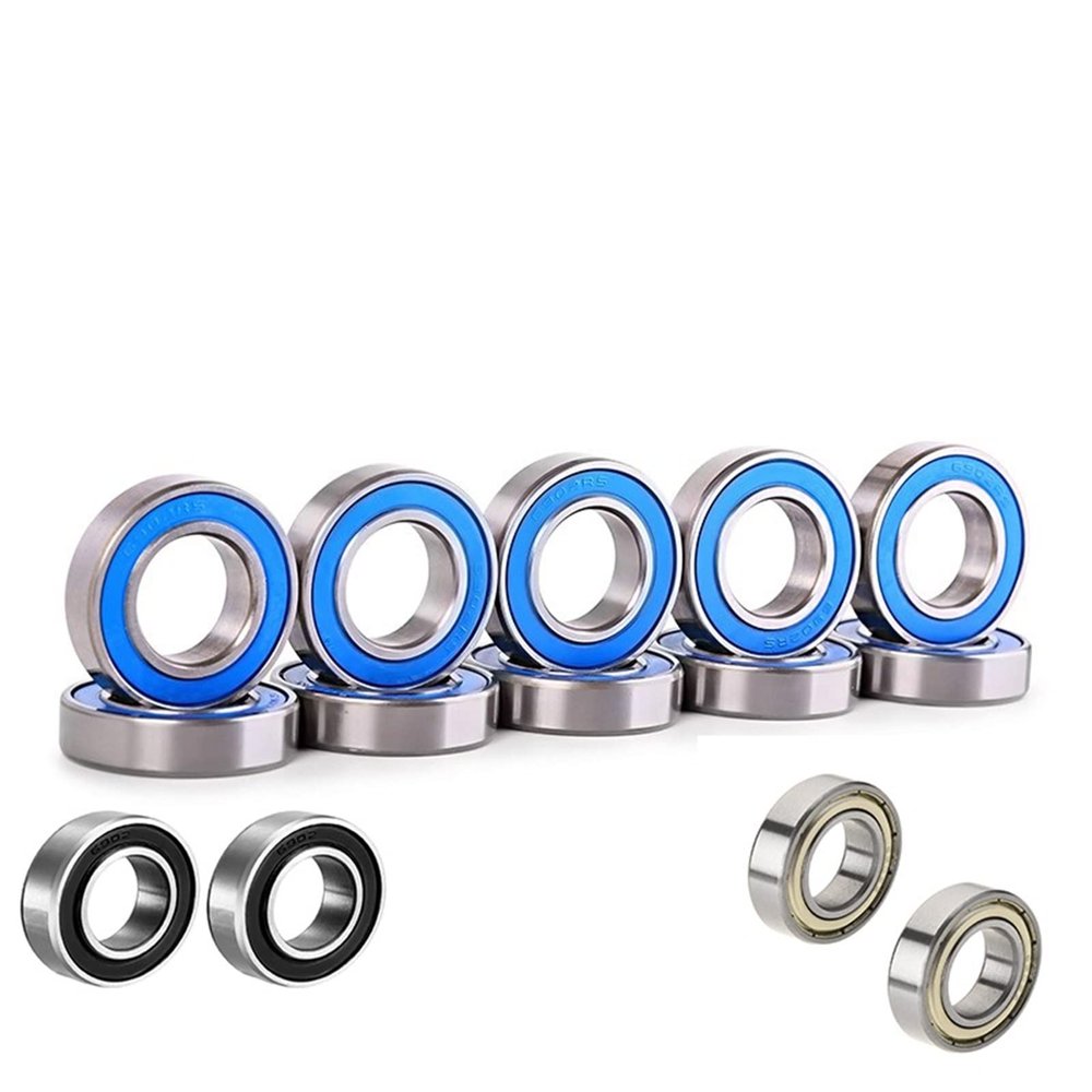 6902RS Bearing 10PCS 15x28x7mm ABEC-3 Hobby Electric RC Car Truck 6902 RS 2RS Ball Bearings 6902-2RS Blue(6902ZZ)