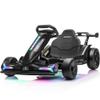 24V Ride On Toys for Big Kids, Electric Go Kart w/4-Level Length Adjustable Seat, Crazy Kart w/Fast 800W Motor, 3-Speeds Mode(8.2MPH Max), Sport/Drifting Modes, Rainbow LED, Bluetooth view 1